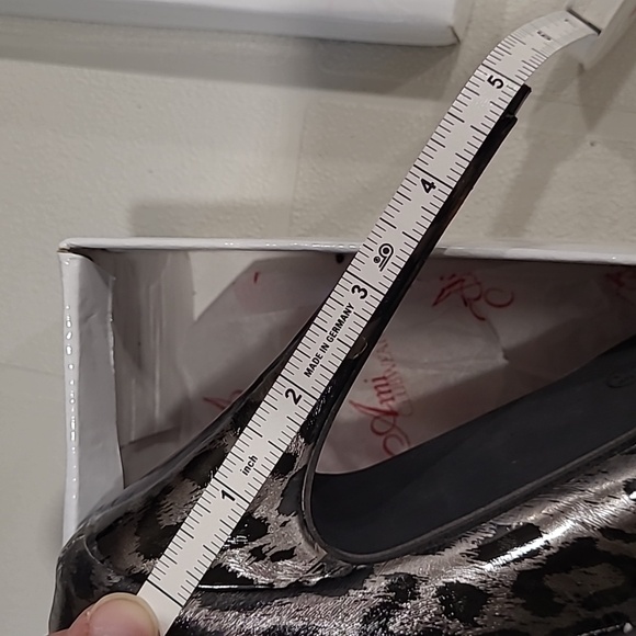 Silver animal print stillettos - Picture 2 of 5